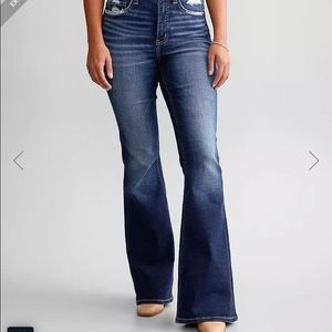 BKE PARKER Flare stretch jeans high rise, 27x 31 1/2